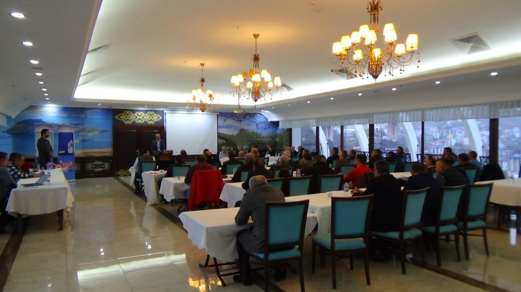 Munzur su bayi toplantısından bir fotoğraf