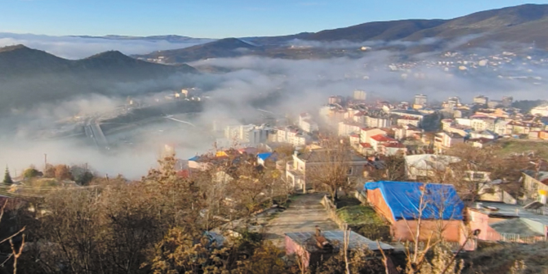 Dersim’in “puslu” hali büyüledi!