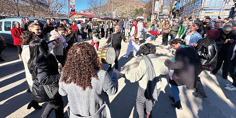 Dersim’de yeni yıl yüzyıllık ‘gağan’ geleneğiyle kutlandı