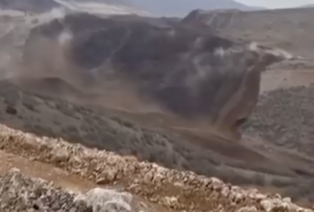 İliç'teki maden bölgesinde büyük felaket