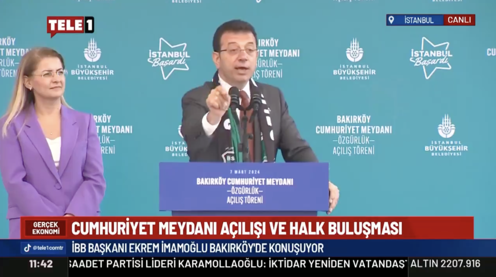 'DEM Parti'yi sokmam' demişti! İmamoğlu'ndan Köksal'a yanıt: Başka bir parti bulacak
