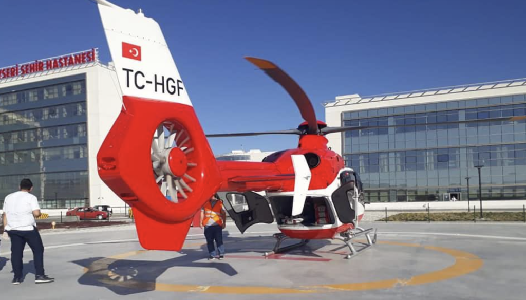 Sağlık Bakanlığının kullandığı ambulans helikopterler satışa çıktı