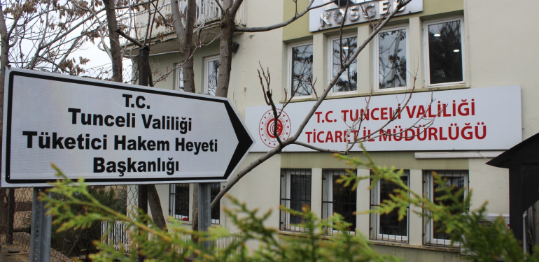 Tunceli’de tüketici, hakkını aramayı biliyor
