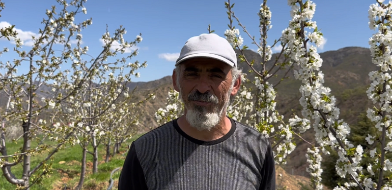 Dersim’de örnek proje Karşılar Köyü’nde Meyve Bahçeleri: Erdal Ağlar’ın Hikayesi