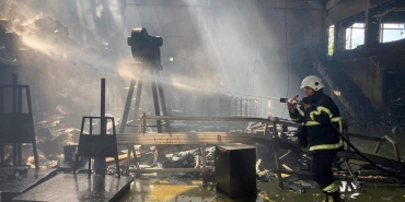 Hatay'da zeytinyağı fabrikasında yangın