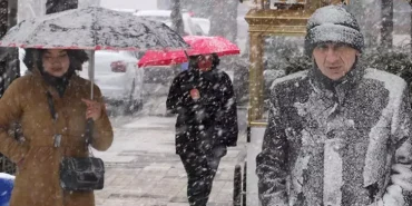Kars'ta hava sıfırın altında, Ardahan'da kar yağıyor