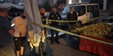 Kadın kılığında pazara gelip, pazarcıyı tabancayla vurdu