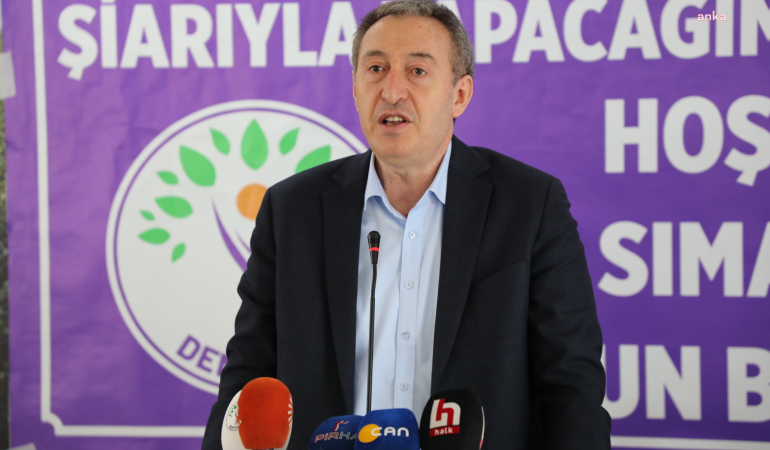 Tuncer Bakırhan Dersim'de konuştu: Öcalan'ın tarihi çağrısı sesli ve görüntülü olarak Türkiye halklarıyla buluşmalı