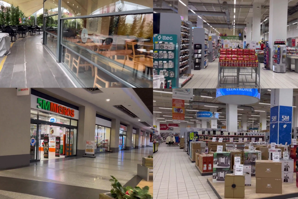 Boykot çağrısı karşılık buldu: AVM'ler, marketler, cafeler ve restaronlar boş kaldı