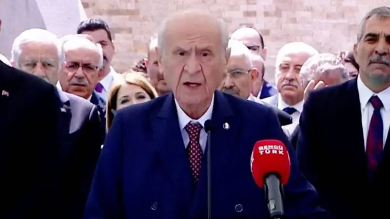 Bahçeli aylar sonra ilk kez konuştu: “Her şeyin bir vakti vardır, hızla yaklaşmaktadır”