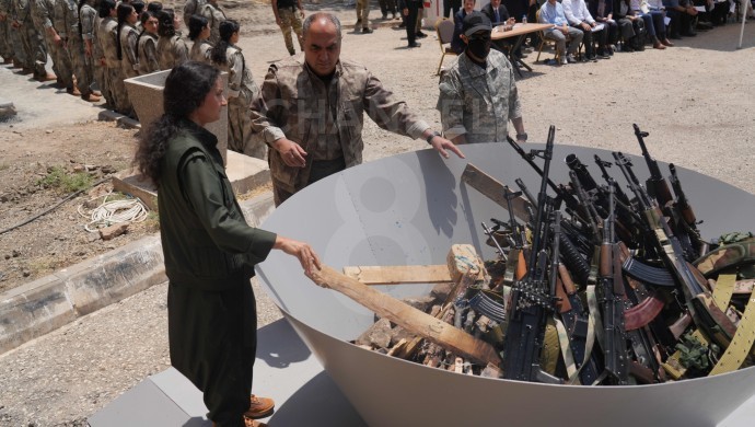 PKK Silah Bırakma Töreni